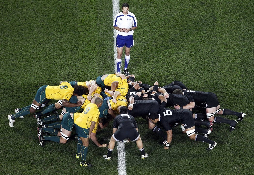 Australané bojovali s novozélandskými All Blacks. Marně