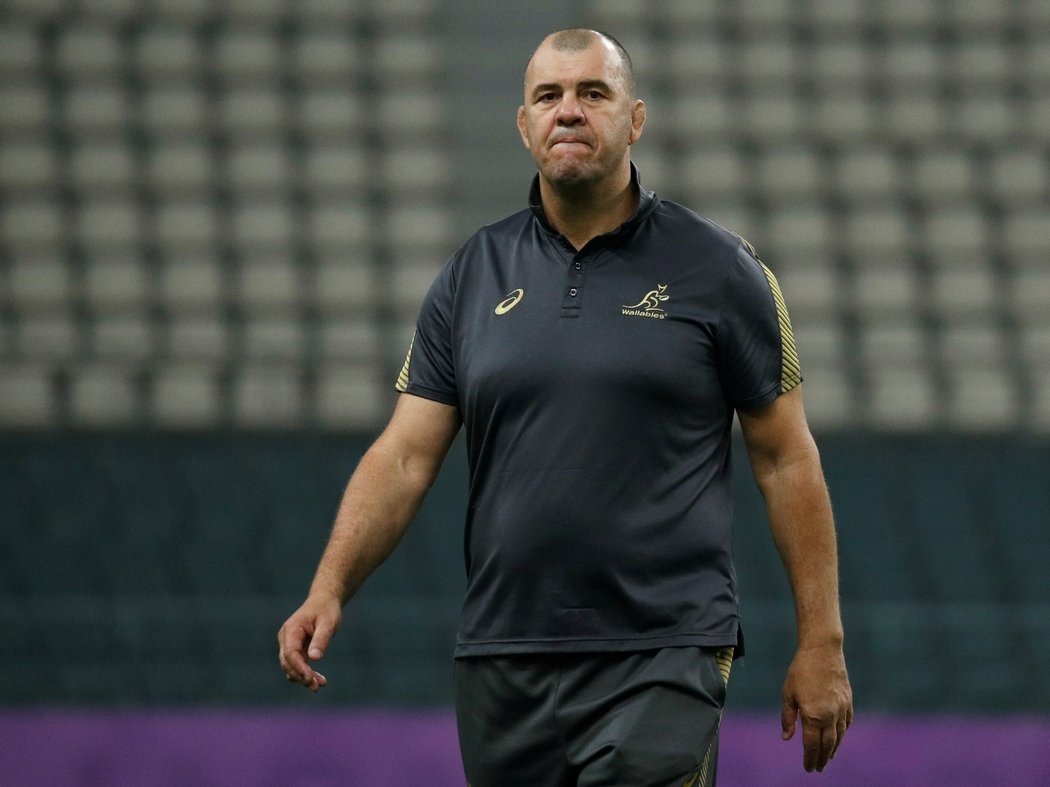 Trenér australských ragbistů Michael Cheika