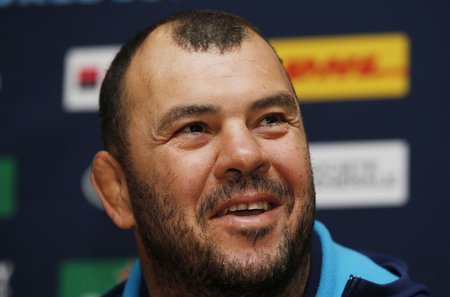 Kouč australských ragbistů Michael Cheika je laskavý obr