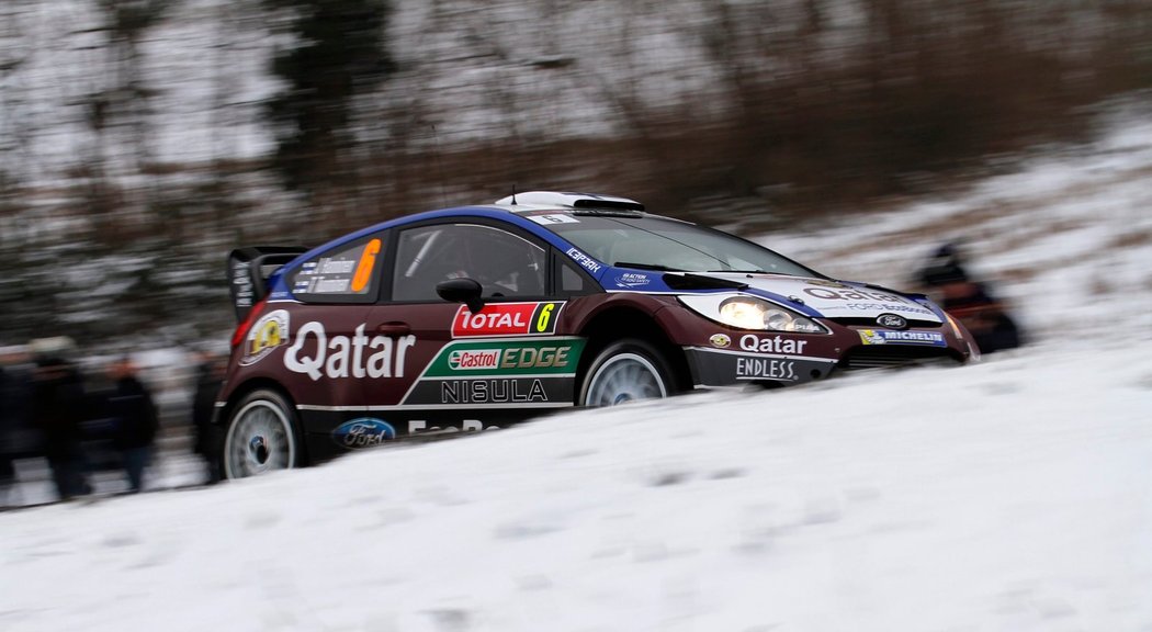 Fin Juho Hanninen se mezi nejlepší na Rally Monte Carlo neodstal, v poslední etapě měl technické problémy