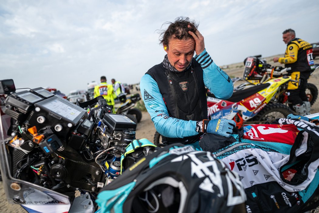 Libor Podmol na Rallye Dakar