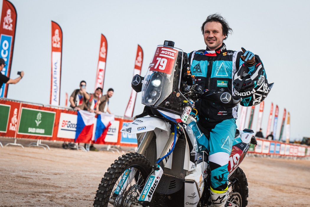 Libor Podmol na Rallye Dakar