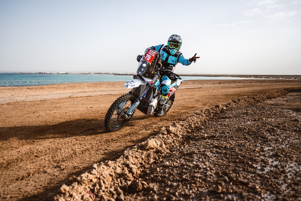 Libor Podmol na Rallye Dakar