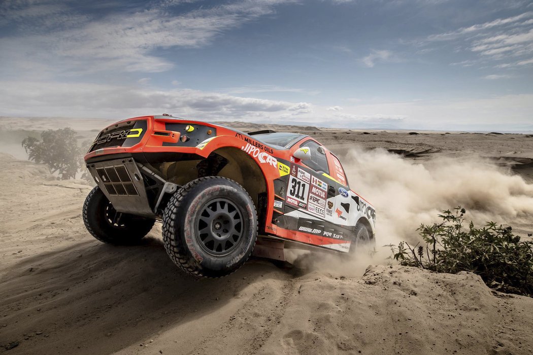 Martin Prokop v páté etapě Rallye Dakar