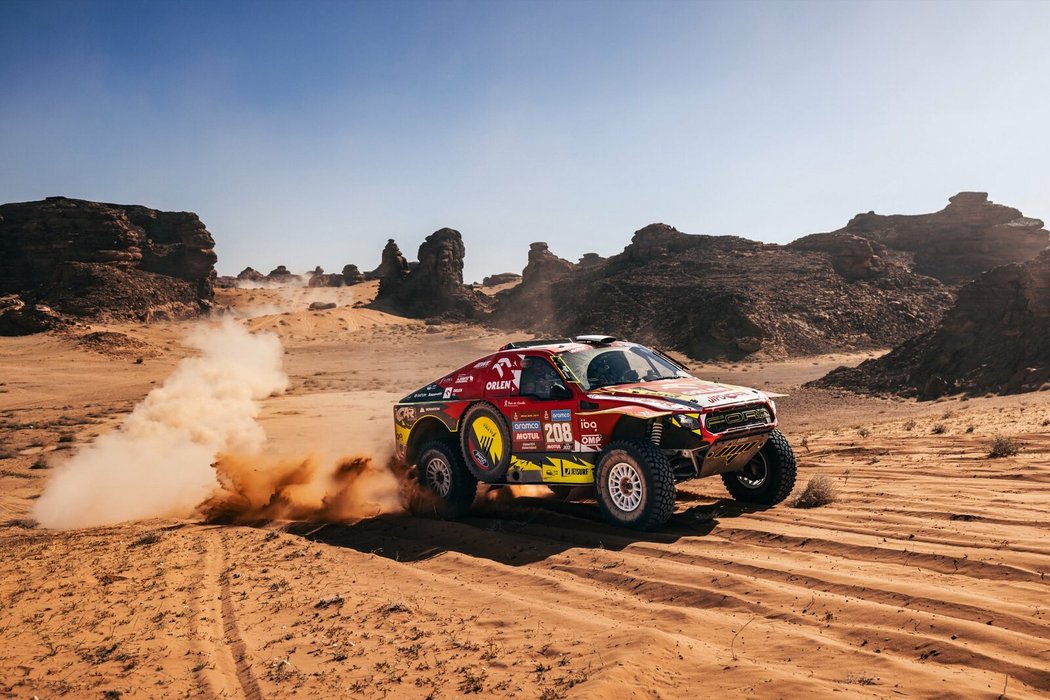 Martin Prokop v předposlední etapě Rallye Dakar 2024