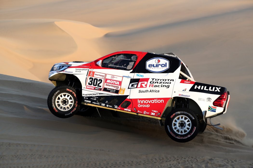 Závodníci na slavné rallye Dakar