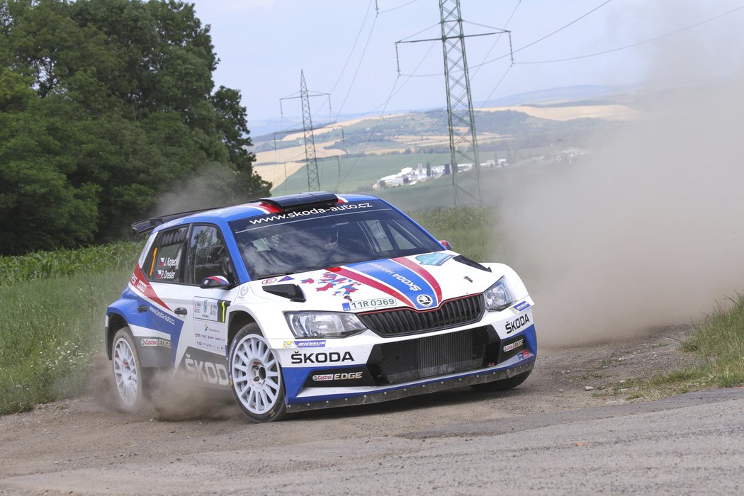 Rallye Hustopeče vyhrál posedmé v kariéře Jan Kopecký.