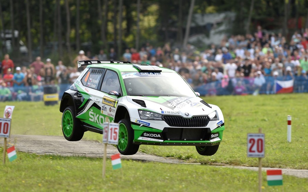 Jan Kopecký ovládl Barum rallye