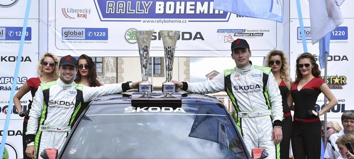 Jan Kopecký ovládl Rallye Bohemia