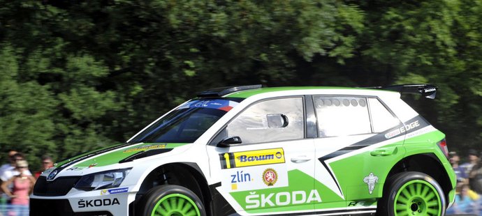 Barum rallye ovládl Kopecký