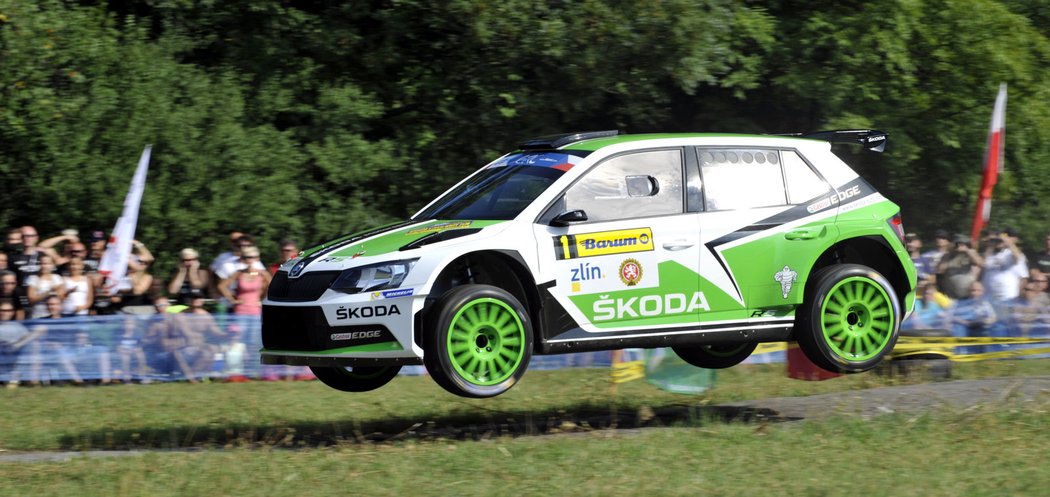 Barum rallye ovládl Kopecký