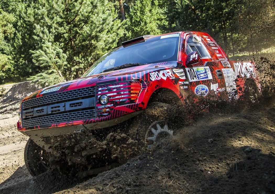 Martin Prokop na trati Baja Poland 2016