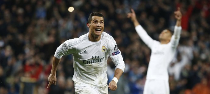 Cristiano Ronaldo se stal jasnou hvězdou úterního večera