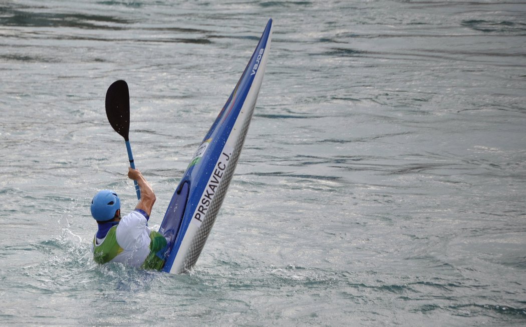 Jiří Prskavec během své premiéry na olympiádě zvládl i bavit diváky