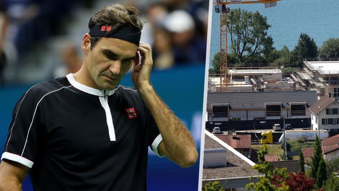 Některým lidem se nelíbí, že si chce Federer u luxusního sídla postavit také molo