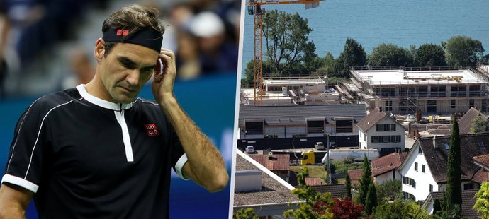 Některým lidem se nelíbí, že si chce Federer u luxusního sídla postavit také molo