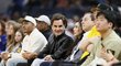 Roger Federer navštívil zápas NBA v San Antoniu