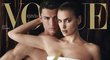 Titulní strana španělské verze časopisu Vogue, na kterou se nechali zvěčnit Irina Shayk a útočníék Realu Madrid Cristiano Ronaldo