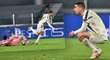 Cristiano Ronaldo s Juventusem vypadl z Ligy mistrů, v prodloužení se marně dožadoval penalty