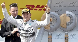 Vítězný Rosberg: Jednoduchý závod? Celý závod jsem jel nadoraz