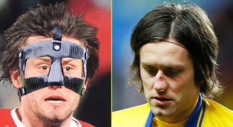 Rosický má zlomený nos: nasadí na obličej masku jako Čech?