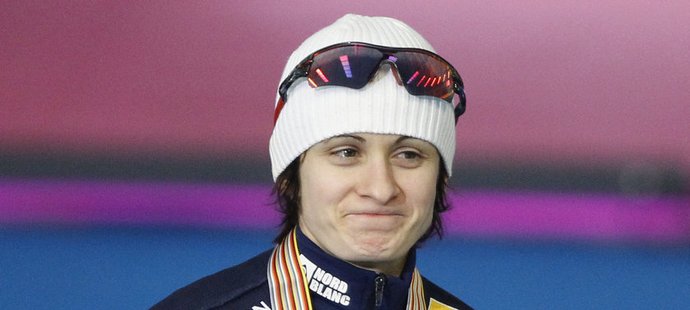 Zlatá Martina Sáblíková obhájila titul na trati 5000 metrů