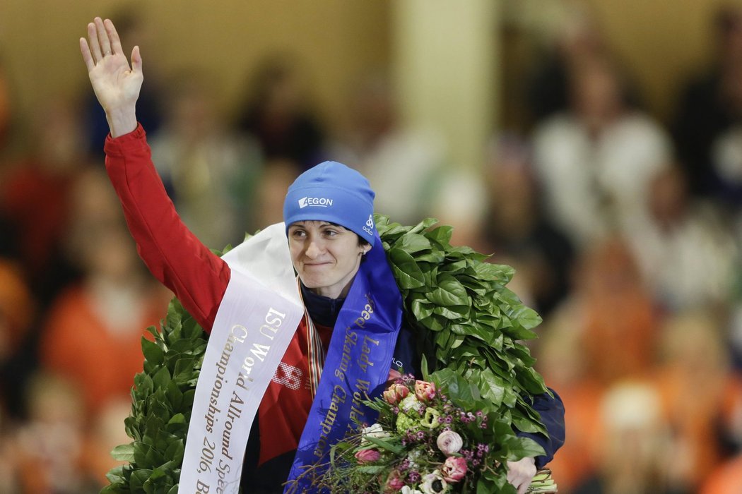 Martina Sáblíková v aktuální sezoně vyhrála vše, co šlo