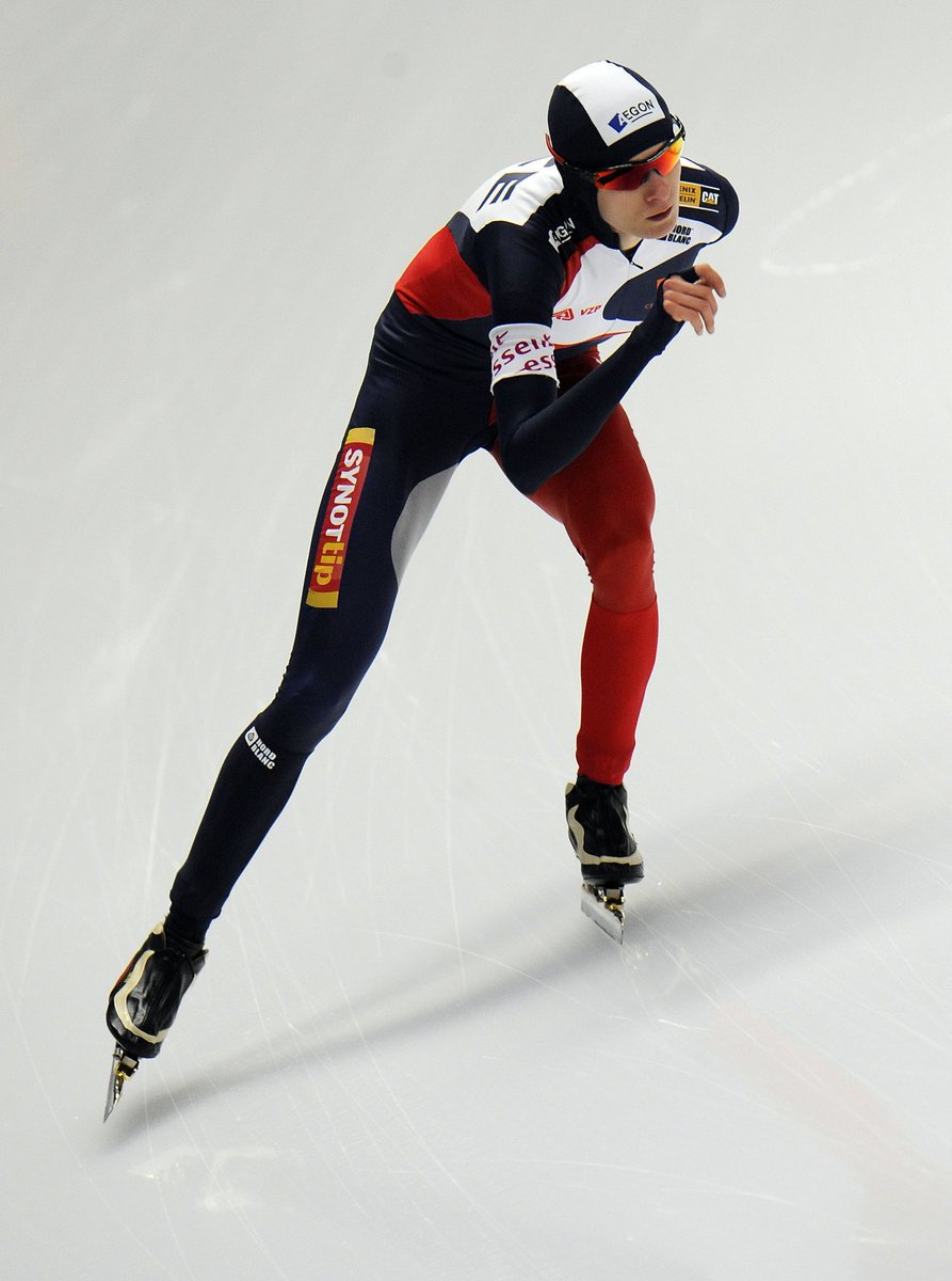 Martina Sáblíková si dojela pro druhé místo.