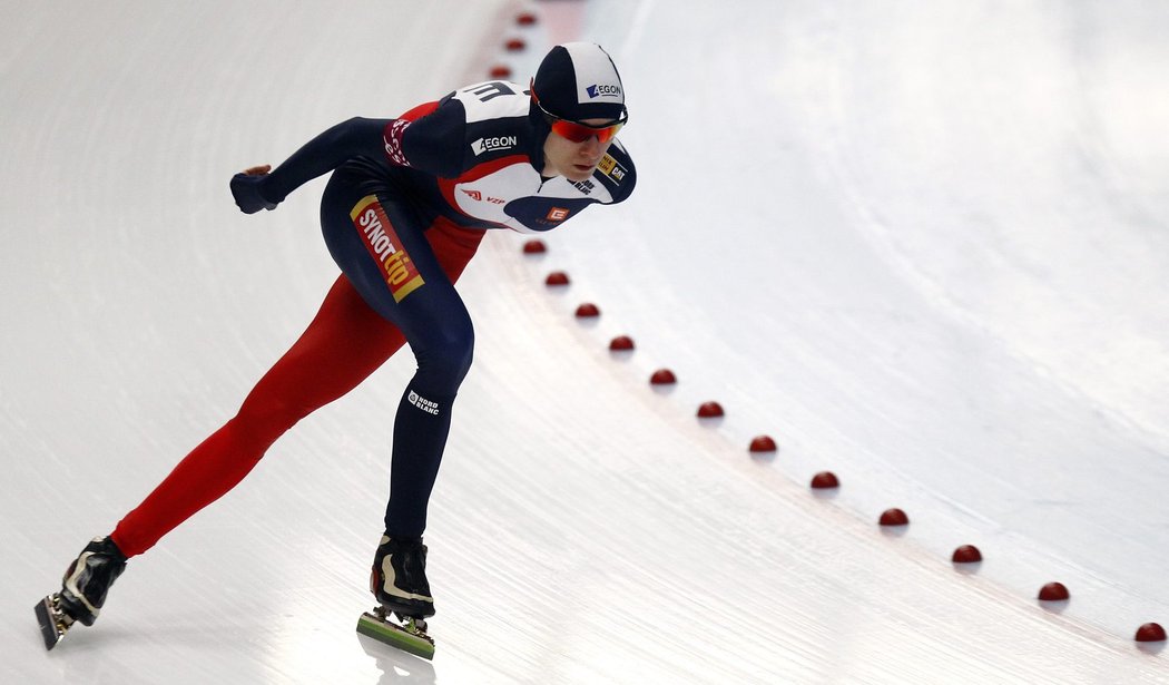 Martina Sáblíková si jede pro zlato na trati 5000 metrů