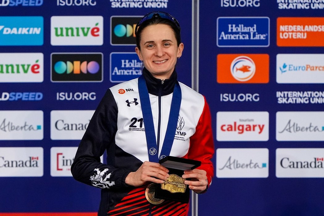Martina Sáblíková získala na MS dvě medaile