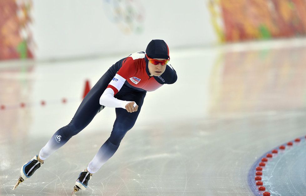 Takhle se jede pro stříbro! Sáblíková během tříkilometrové trati na olympiádě v Soči