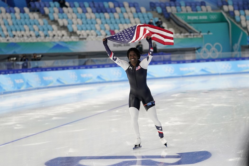 Erin Jacksonová je olympijskou vítězkou