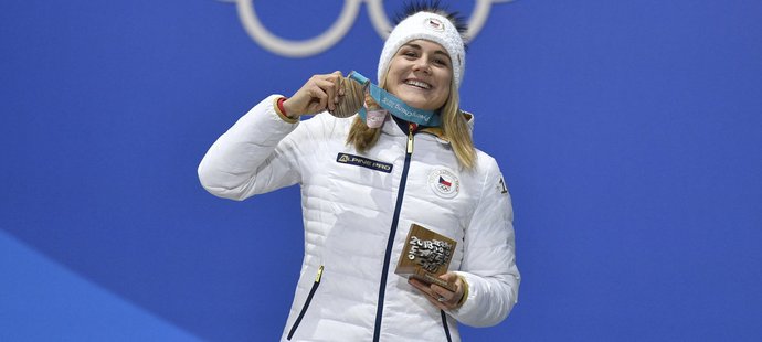 Tahle si Karolína Erbanová užila bronz ze ZOH