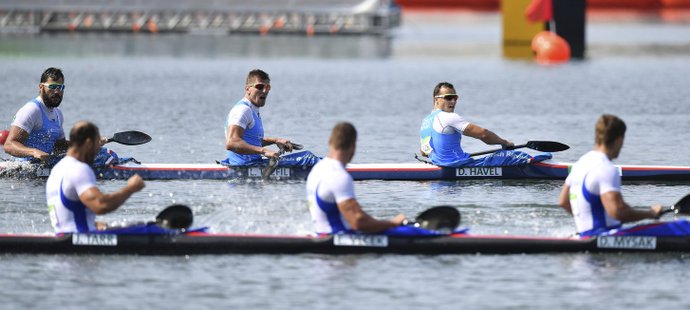 Bronzový boj! Český čtyřkajak vydřel medaili, stříbro těsně brali Slováci