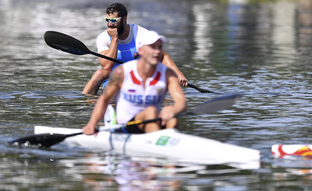 Josef Dostál se radostí kouše do pěsti po stříbrném úspěchu na olympiádě v Riu