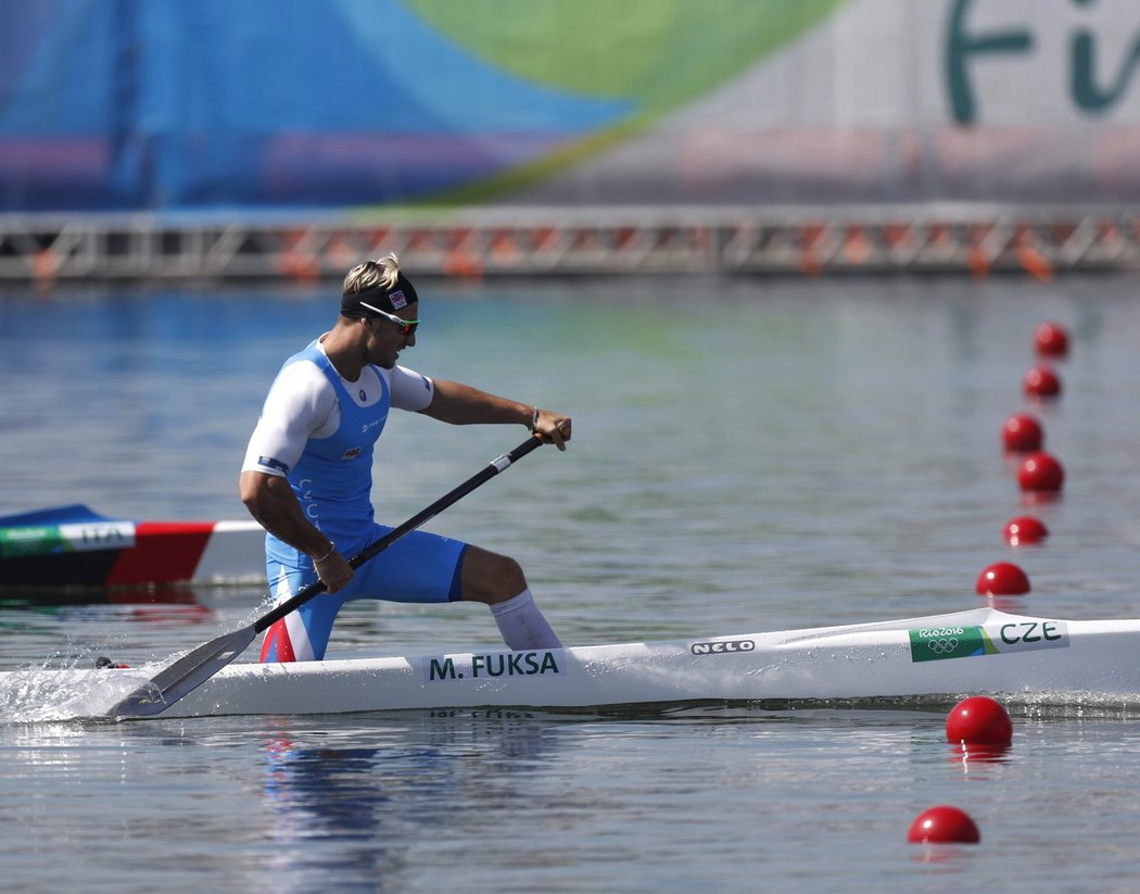 Martin Fuksa s přehledem vyhrál své finále kanoistů na 1 000 metrů