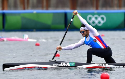 Český kanoista Martin Fuksa dojel ve finále kategorie C1 na 1000 metrů na 5. místě