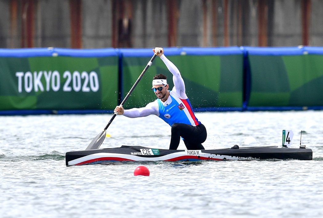 Martin Fuksa postoupil do finále kategorie C1 na 1000 metrů