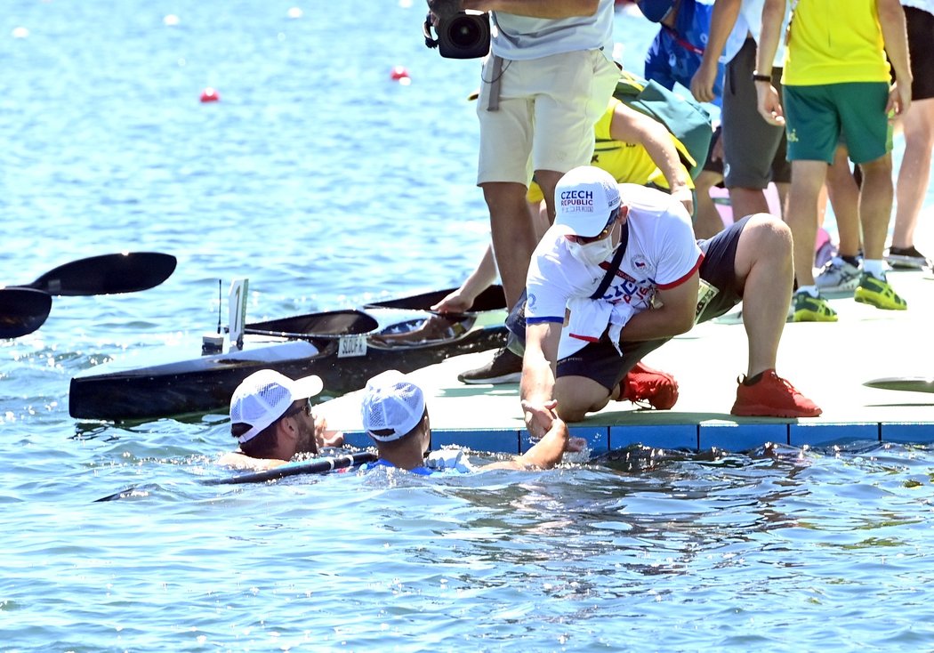 Bronzovou medaili vybojovali Radek s Josefem společně.