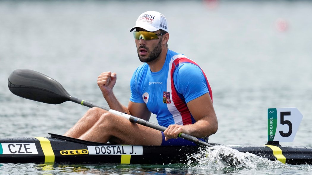 Kajakář Josef Dostál na olympijských hrách v Tokiu