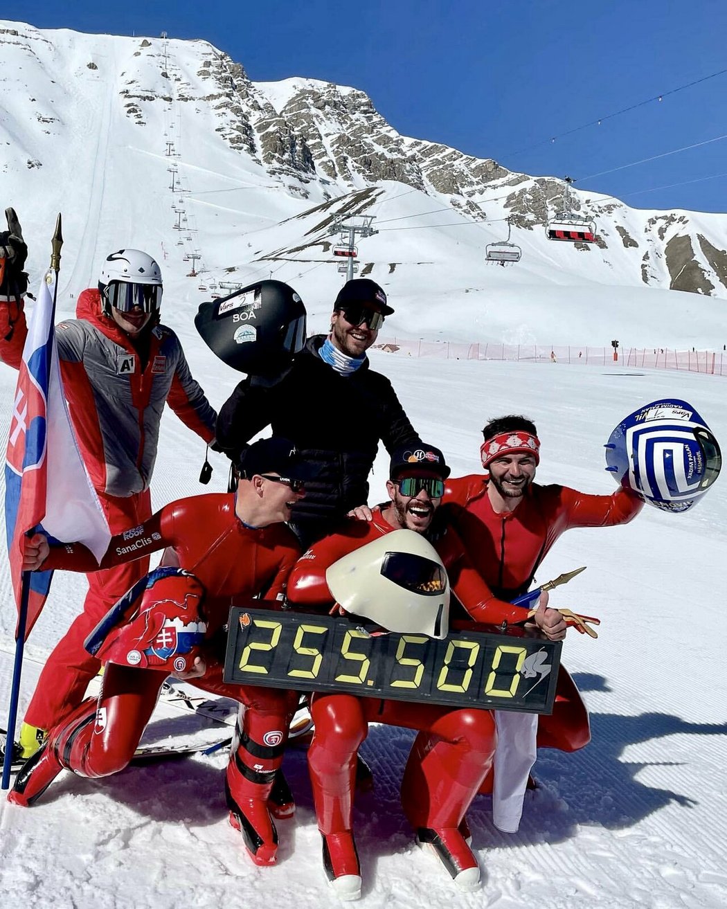 Radim Palán vytvořil nový český rekord v rychlostním lyžování