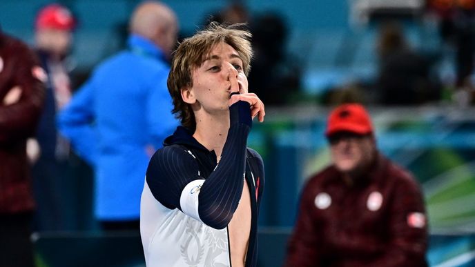 Metoděj Jílek po své jízdě na olympiádě Metoděj Jílek po své jízdě na olympiádě