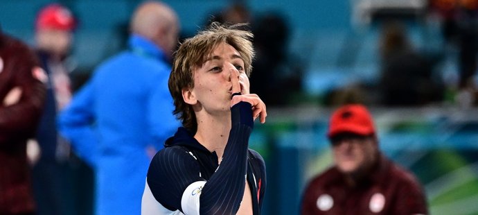 Metoděj Jílek po své jízdě na olympiádě