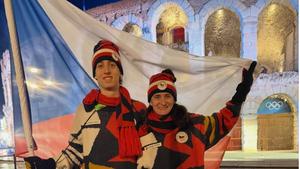 Kouzelný závěrečný ceremoniál! Sáblíková s Jílkem jako vlajkonoši - pod Kouzelný závěrečný ceremoniál! Sáblíková s Jílkem jako vlajkonoši - pod