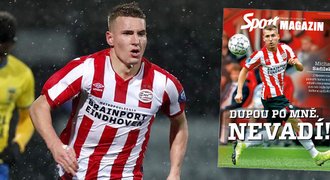 Sport Magazín a talent Sadílek: půlmilion proti viru i dřina v PSV