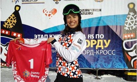 Eva Samková nenašla na trati v ruském středisku Sunny Valley přemožitelku a v popáté v kariéře vyhrála závod Světového poháru.