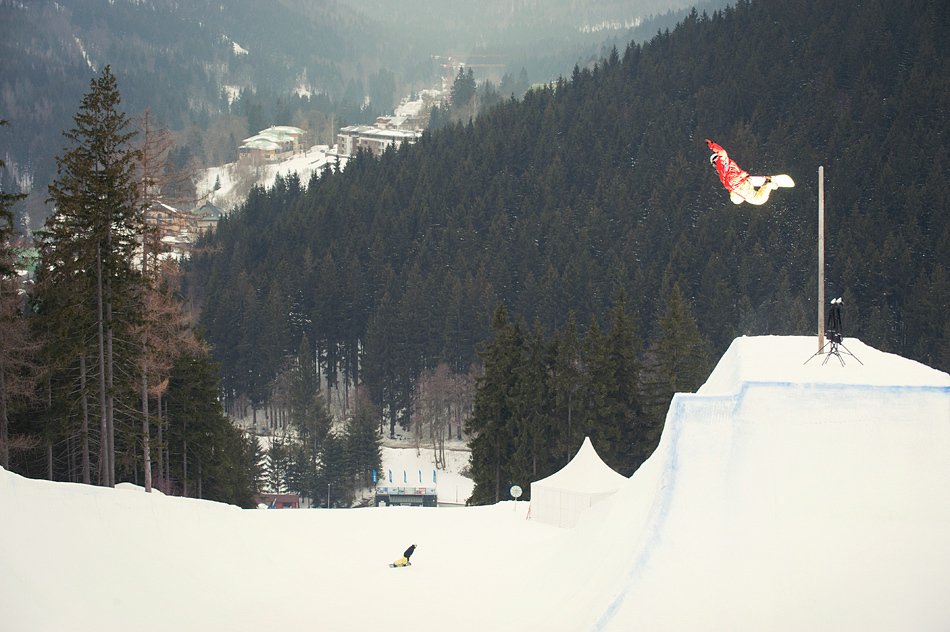 Snowboardový festival ve Špindlu okořenila i Samková