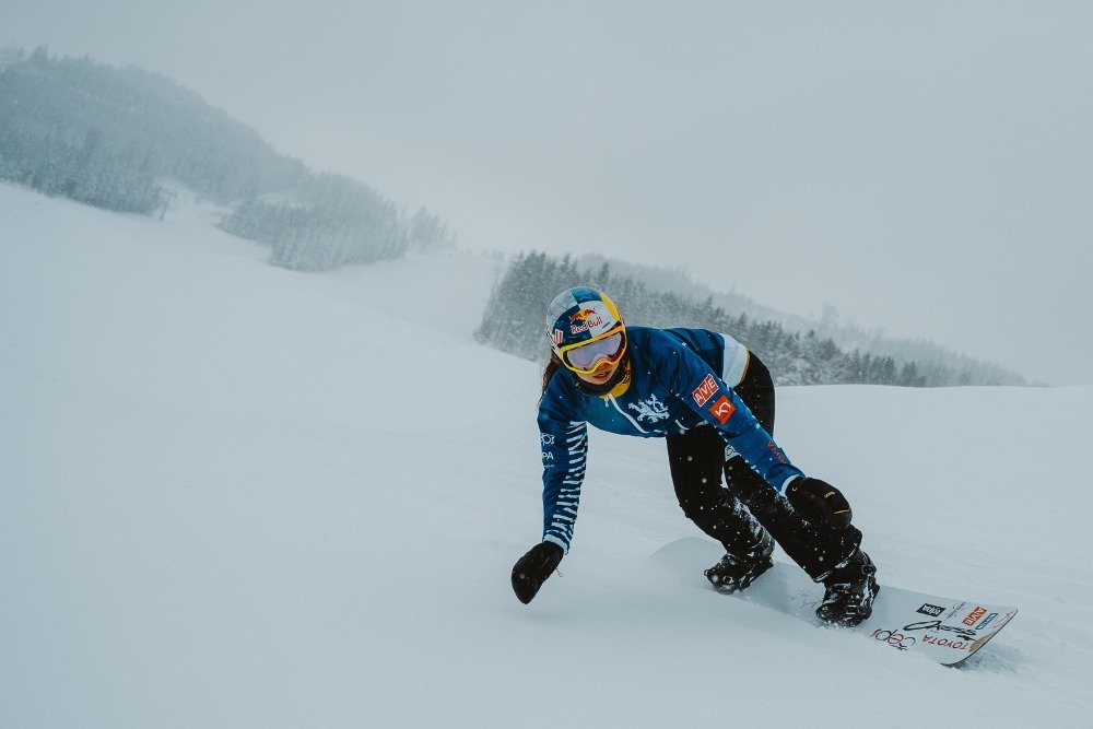 Eva Samková radí, jak správně jezdit na snowboardu