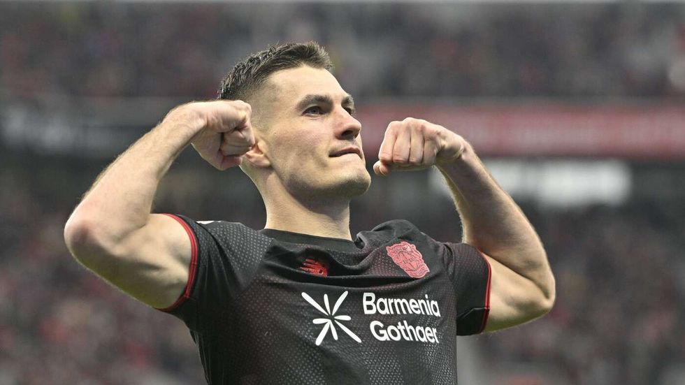 Gólová oslava Patrika Schicka