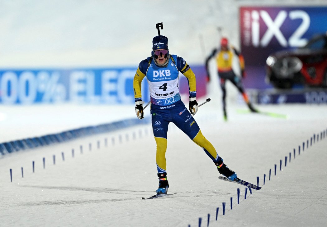 Biatlonista Sebastian Samuelsson si podmínky pro švédskou reprezentaci nemůže vynachválit